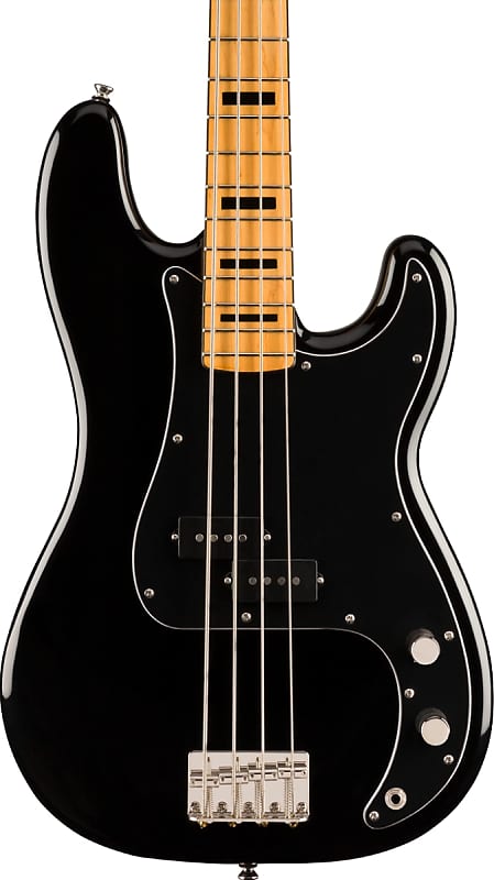 Squier Classic Vibe '70s Precision Bass. Maple FB, Black image 1