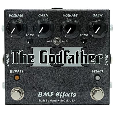 New BMF Effects The Godfather II Dual Overdrive Guitar Effects Pedal for sale