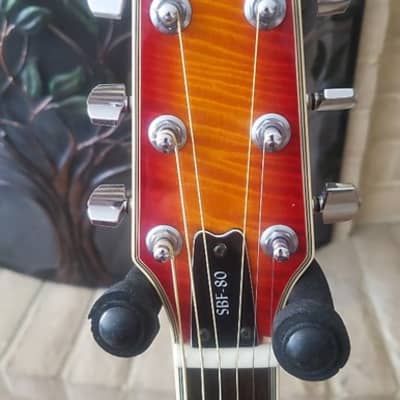 Washburn SBF-80 Early 90's - Flamed Maple Burst W/Case | Reverb