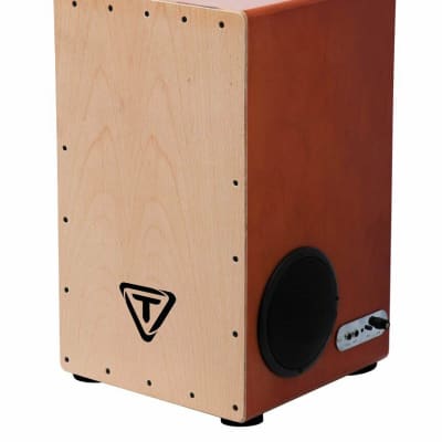 Tycoon Percussion Triple Play Cajon Drum - Snare, Bass, Bongos