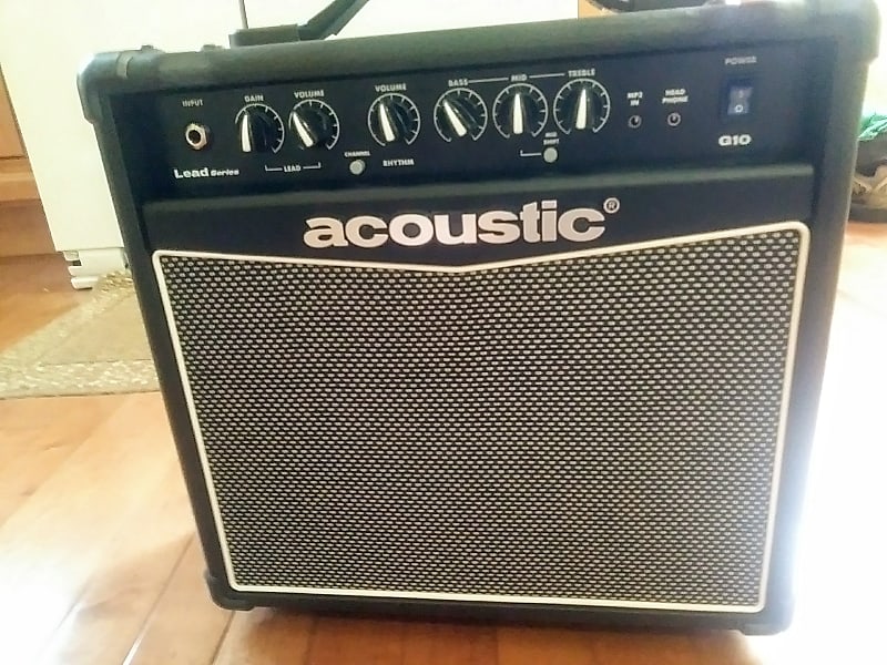 Acoustic g10 deals amp