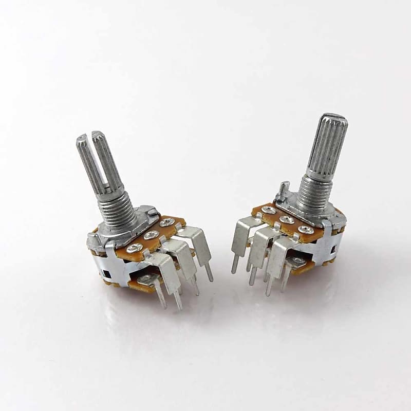 Roland Juno 106 Replacement stereo rotary potentiometer image 1