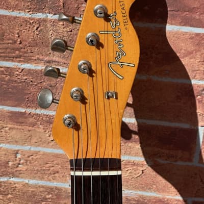 Fender Telecaster Custom '62 Reissue 1987 - very rare in the USA this MIJ Sunburst Tele Custom is the Boss ! image 5