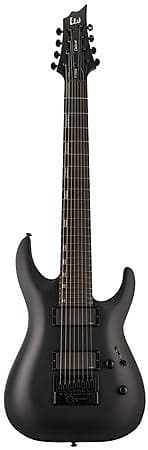 ESP LTD H-1008 Evertune Baritone Guitar Satin Black image 1