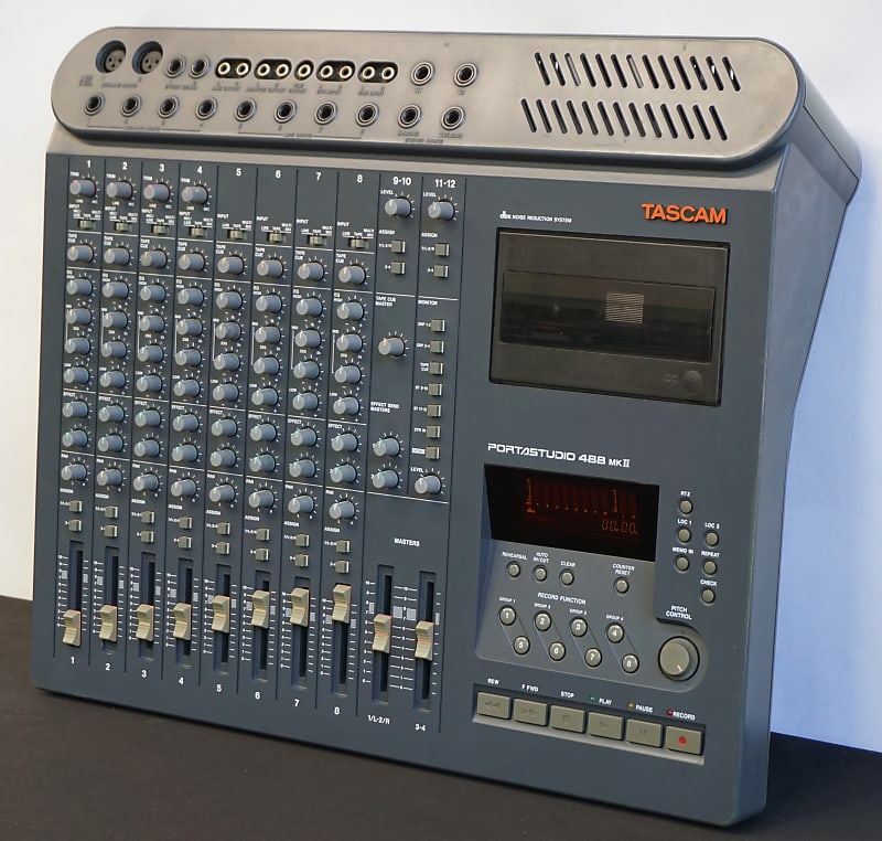 配信機器・PA機器・レコーディング機器 TASCAM PORTA STUDIO 488 贈り物 Tascam Portastudio Tape Cassette Multitrack 8-Track
