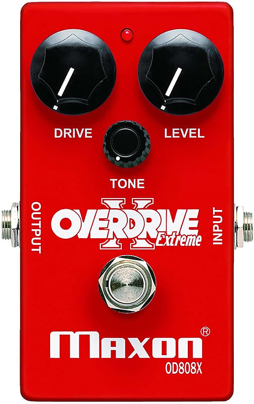Maxon Japan OD-808X Overdrive Electric Guitar Effect Pedal image 1