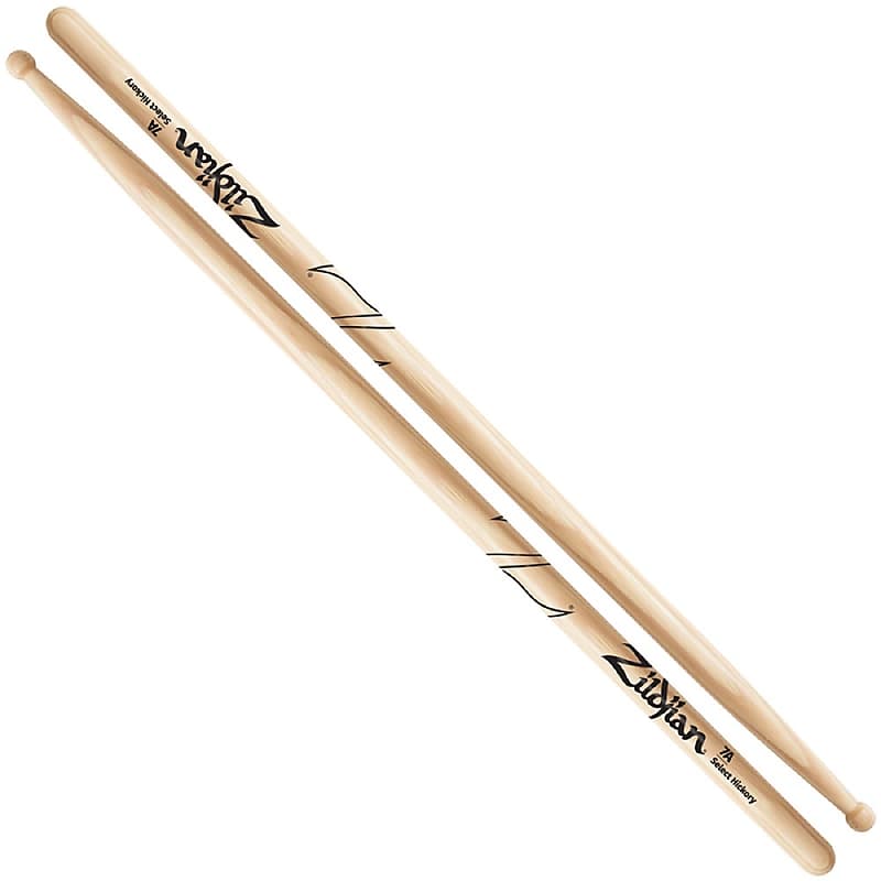 Zildjian Z7A Hickory Series 7A Wood Tip Drum Sticks image 1