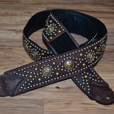 Carlino Custom Swirl Brown leather Strap 2020 Black & Brown for sale