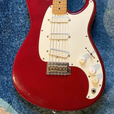 Ibanez Roadstar II Red 1983 Upgraded Fender Lace Sensor Pickups Japan.  Set up and ready to play! image 11