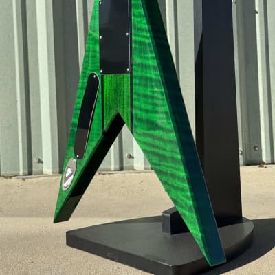 B.C. Rich Custom Shop Speed V 2025 - Transparent Green image 5