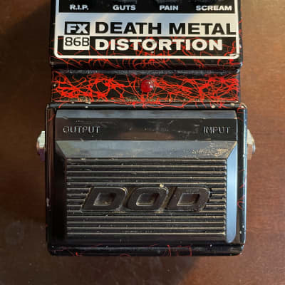 Reverb.com listing, price, conditions, and images for dod-death-metal-distortion