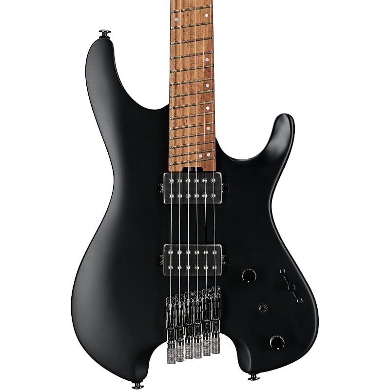 Ibanez QX52 Electric Guitar (with Gig Bag), Black Flat image 1