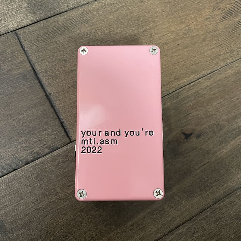 Montreal Assembly Your & You're 2022 Pink and Black! | Reverb