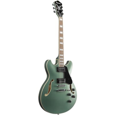 Ibanez AS73-OLM Artcore Olive Metallic + NEW image 2