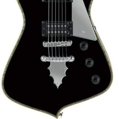 Ibanez Model PS120BK, Paul Stanley KISS Signature Electric Guitar, Black image 8