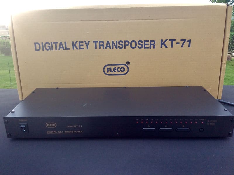 Fleco Digital Key Pitch Transposer KT71 Black Reverb