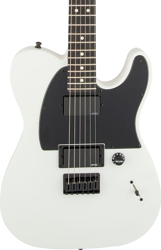 Fender Jim Root Signature Telecaster Electric Guitar, Ebony Fingerboard, Flat White image 1