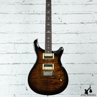 PRS SE Custom 24 Black Gold w/ Bag (#6482) image 3