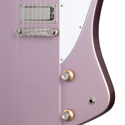 Gibson - 1963 Firebird I Inspired by Gibson - Electric Guitar - Heather Poly - w/ Hardshell Case image 12