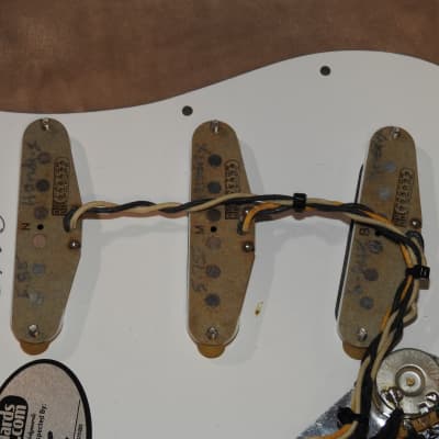 RH Factor Guitar Pickups Hendrix Inspired (68-69) Stratocaster Pickup Set With  White Covers! image 2