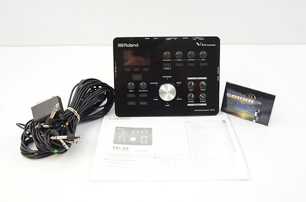 Roland TD 25 Drum Module w Cable Harness