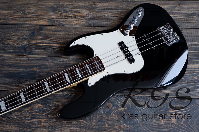 CoolZ ZB-1R BLK Jazz Bass 2012 Black