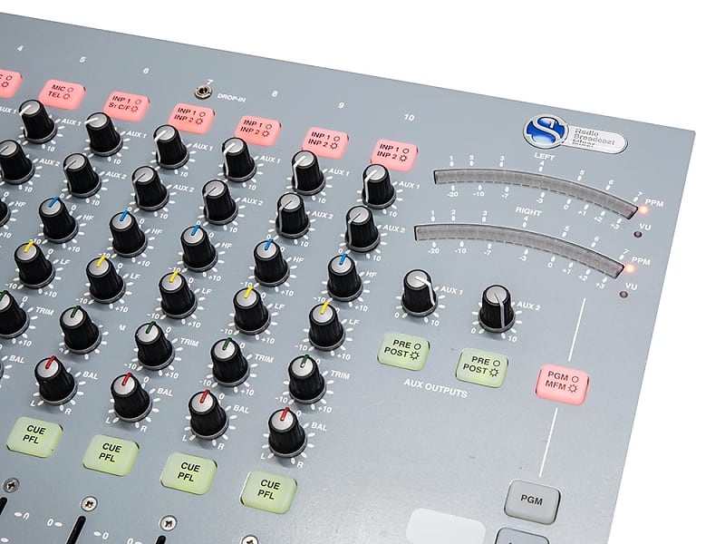 Sonifex S1 10-Channel Digital/Analog Radio Broadcast Mixer S1