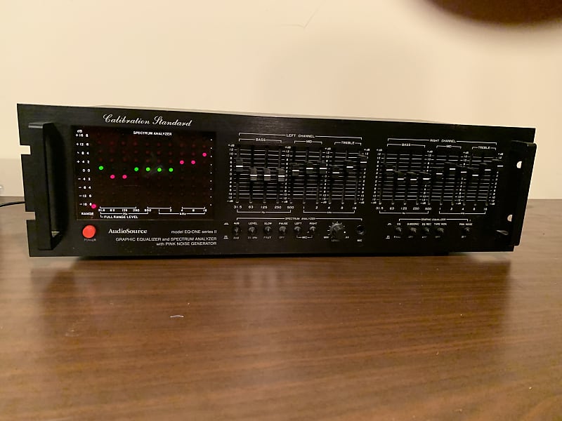 AudioSource EQ-ONE Series 2 II Equalizer, Spectrum Analyzer AudioSource EQ-ONE Series 2 II Equalizer, Spectrum Analyzer
