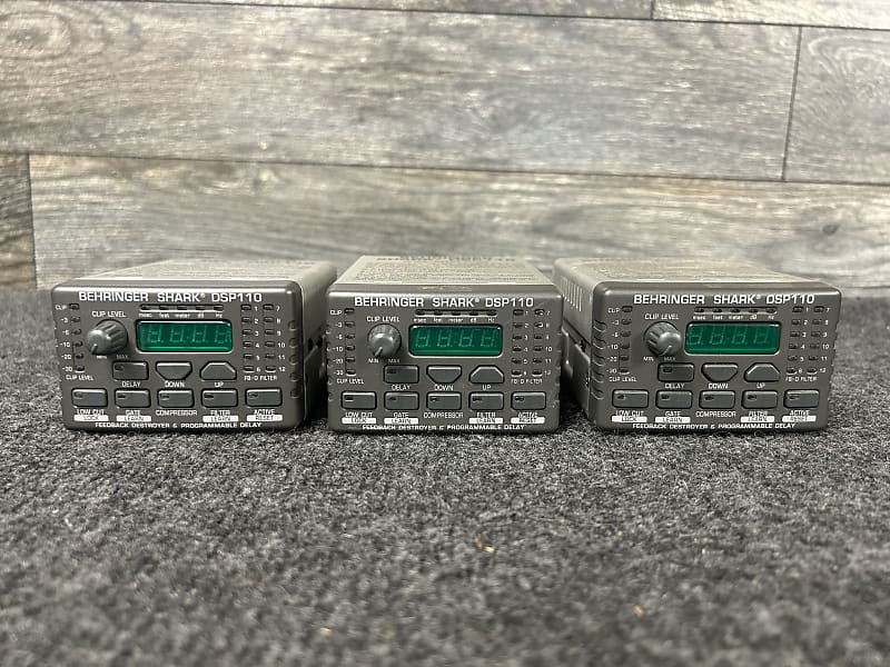 BEHRINGER SHARK DSP110 デジタルエフェクター BEHRINGER SHARK DSP110 デジタルエフェクター Amazon.com