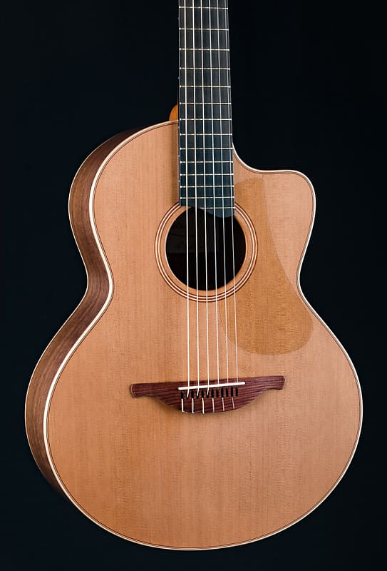 【美品】 Red String Nylon Series Jazz S-23J Lowden Cedar Walnut and トップス