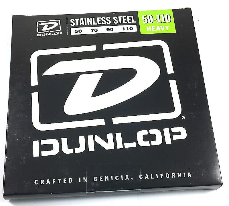 Dunlop Bass Strings - Stainless Steel Heavy - 50-110 4-String image 1
