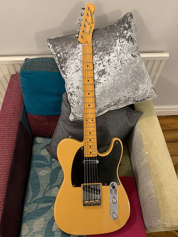 Squier Jv Telecaster Import Model 1982 Butterscotch Reverb