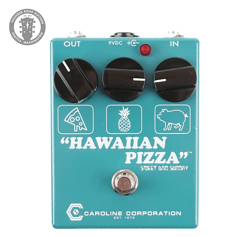 Used Caroline Hawaiian Pizza Fuzz Pedal | Reverb Canada