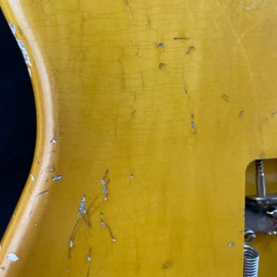 Custom/Hybrid Stratocaster, Relic, Aged Buttercream image 11