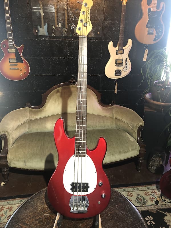 Samick Bass 1990’s Red Reverb