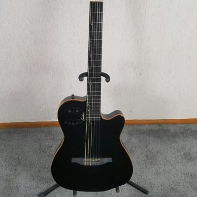 Godin Multiac ACS SA Cedar Nylon String Guitar w Gig Bag (Black Pearl) 2018 image 1