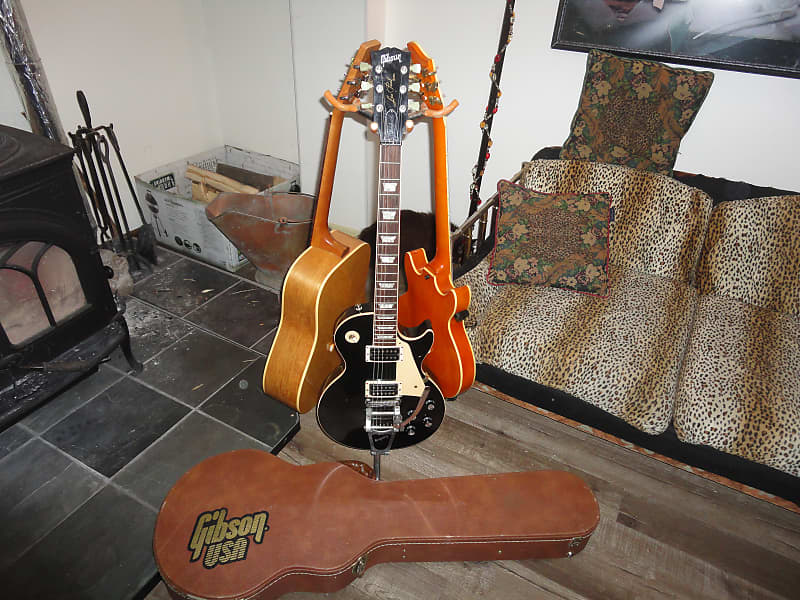 Gibson Guitare Electrique Les Paul Standard Ebony Relic 1990