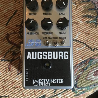 Reverb.com listing, price, conditions, and images for westminster-effects-augsburg-deluxe-amp-sim