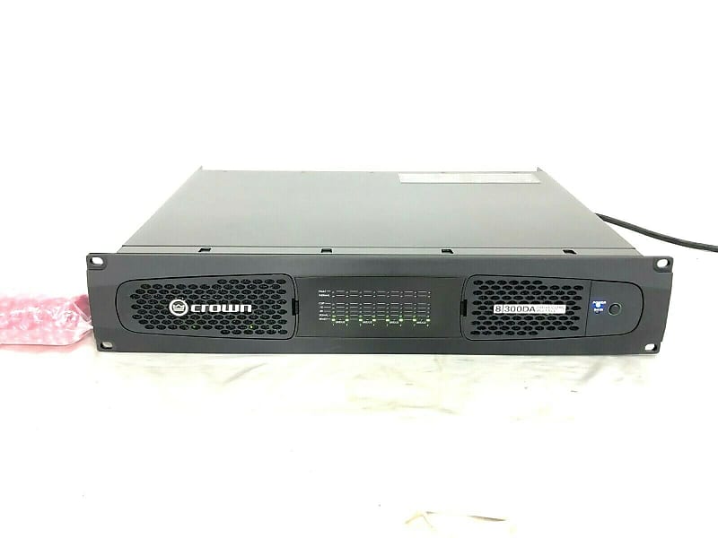 Crown DCi 8|300DA Drive Core 8Ch 300W @ 4Ω Power Amplifier with Dante #236863 (One) image 1