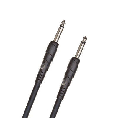 D'Addario PW-CGT-05 Classic Series 1/4" Straight TS Instrument Cable - 5'