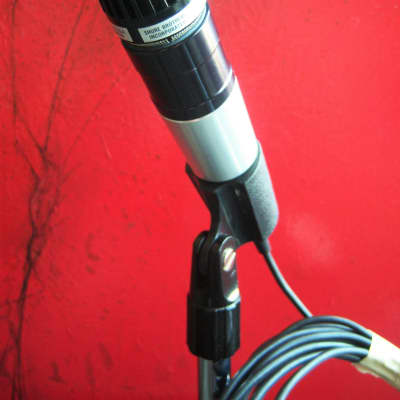 Vintage 1970's Shure 545L dynamic cardioid microphone w accessories USA satin chrome Low Z # 3 image 5