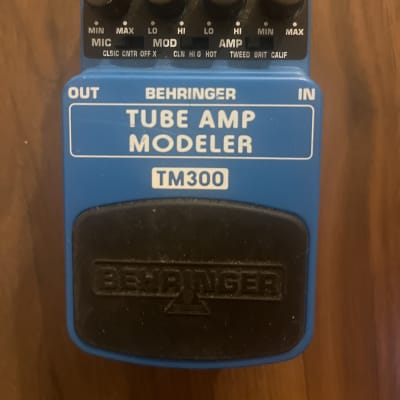 Behringer TM300 Tube Amp Modeler Pedal