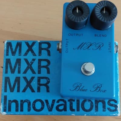 Carter Vintage - MXR Blue Box 1970s, Blue with Script Logo