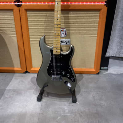 Fender American Deluxe Fat Stratocaster HSS with Maple Fretboard 2011 - 2013 - Tungsten image 2