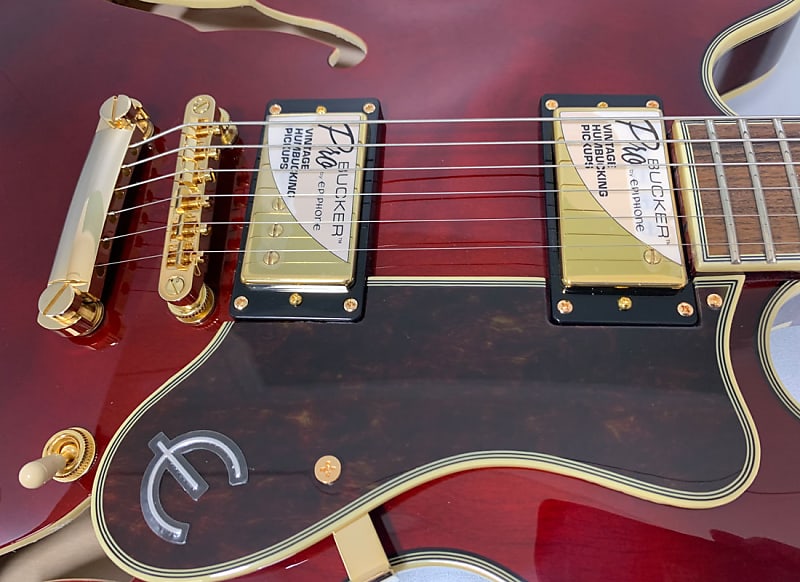 Epiphone Sheraton II Pro Wine Red | Reverb
