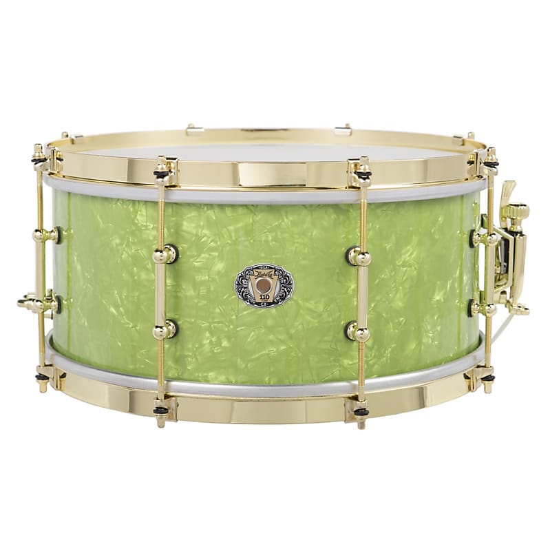 Ludwig 110th Anniversary Classic Maple Vintage Emerald Pearl 6.5x14 Snare Drum 2019 image 1