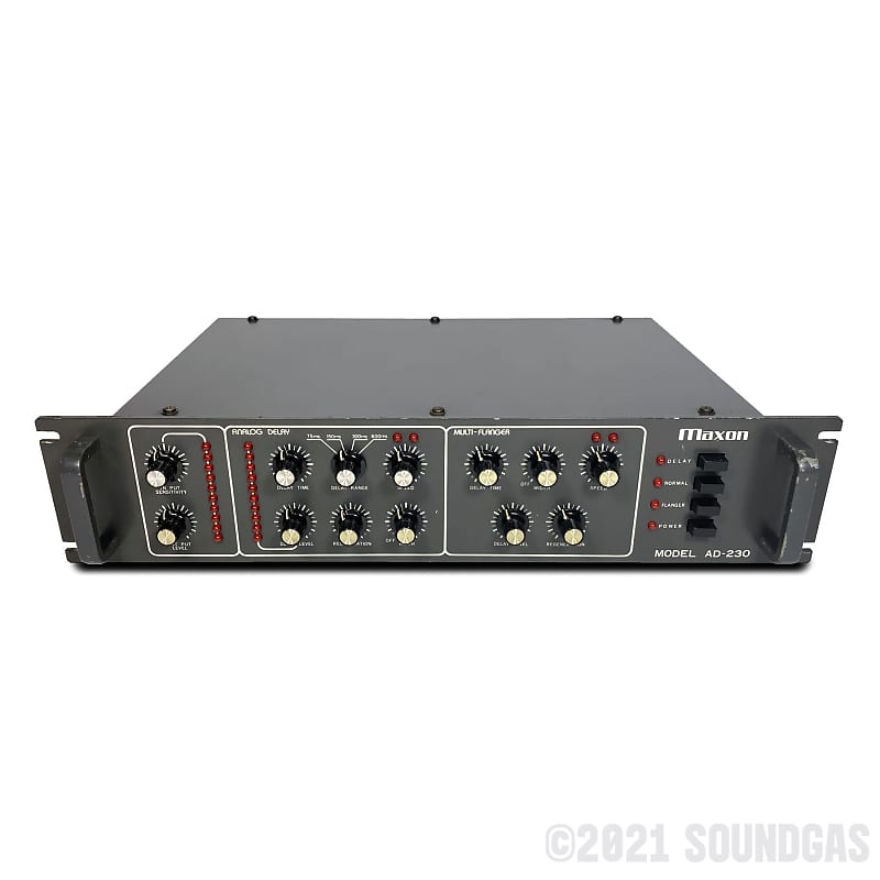 maxon AD-230 【VINTAGE】 Maxon (Ibanez) AD-230 Analog Delay/Flanger *Soundgas