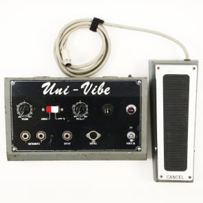 ギター Shin-ei Vibe Uni Vibe Vintage 1969 Shin-Ei Uni-Vibe guitar effects pedal – True