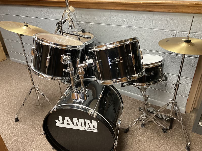 Jamm 5 Piece Drum Set 2012 Black image 1