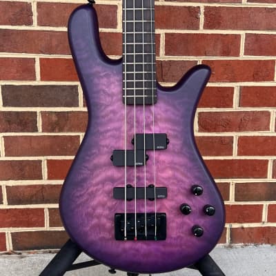 New! Spector Core 4 Semi-Hollow Quilt Top Fretless 4-String Bass